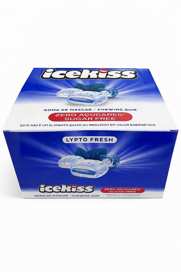 CHICLE ICEKISS 6X40GR ZERO LYPTO FRESH (6) DP/6