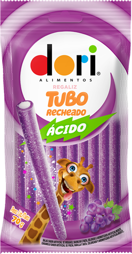 DORI 70GR REGALIZ TUBO ACID.UVA (12) UN/1