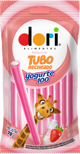 DORI 70GR REGALIZ TUBO YOGURTE100(12) UN/1