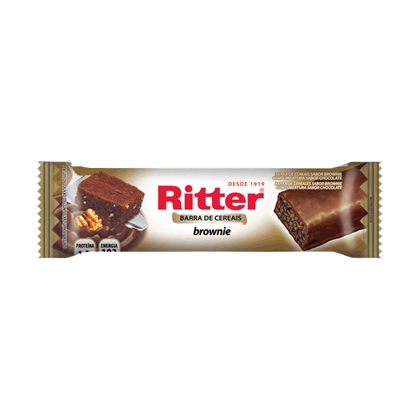 BARRA CEREAL RITTER 24X25 BROWN/CHOC (8) DP/1