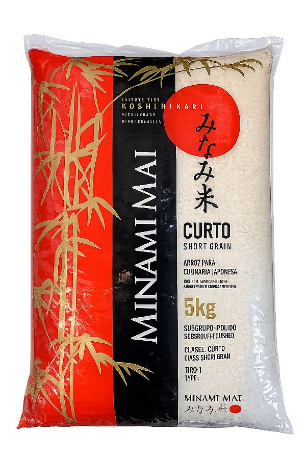 ARROZ MINAMI MAI CURTO 5KG (6) UN/1
