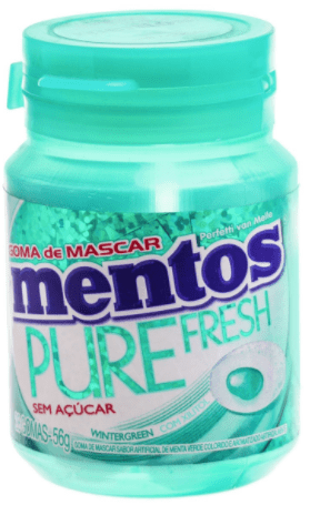CHICLE MENTOS GARRAFA WINTER GREEN C/6 (6) DP/6