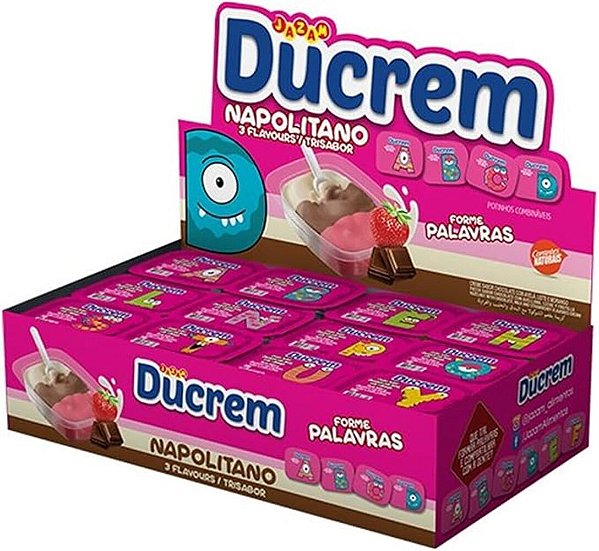 CHOC JAZAM DUCREM NAPOLITANO 48X10G (20) DP/48