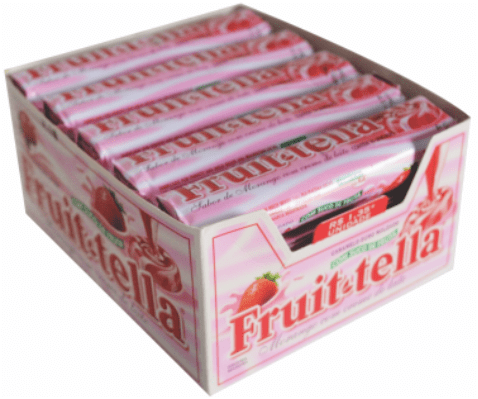 FRUITTELLA DURA SWIRL MORANGO 15UN (12) DP/15