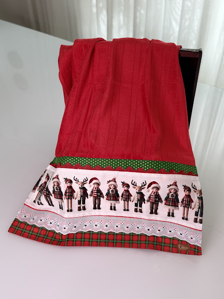 TOALHA DE ROSTO NATALINA