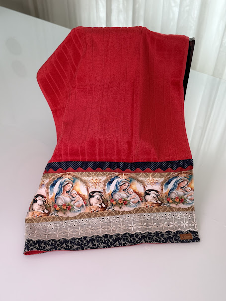 TOALHA DE ROSTO NATALINA