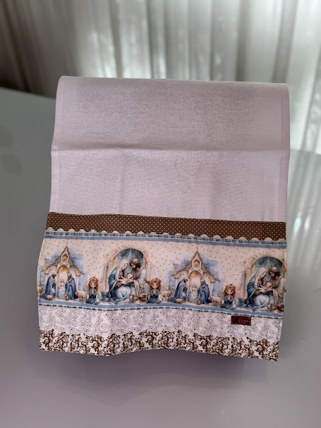 TOALHA LAVABO PRESÉPIO