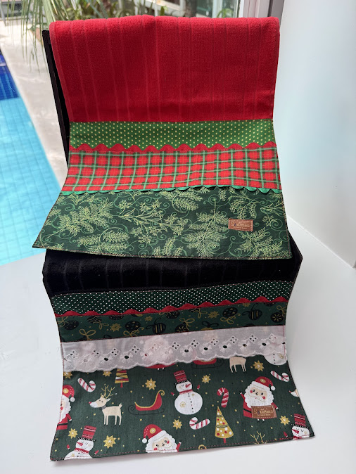 KIT TOALHA NATAL LAVABO