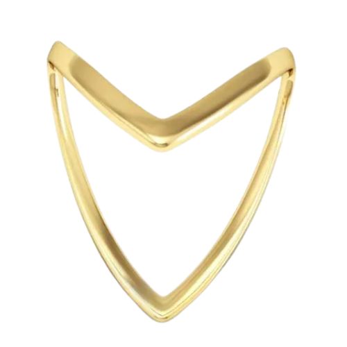 Anel Boca de Tubarão Ouro 18k 750