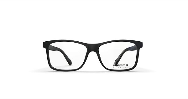 Armacao 41047-3573 Preto Fosco C/ Det Branco Fiamma