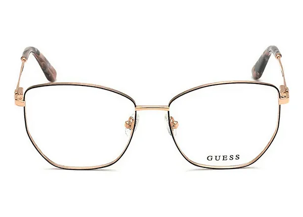 Óculos Guess Armação Feminina - Gu2825_55005 Armação Dourada