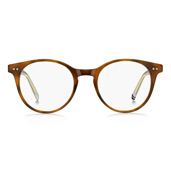 Armação de Óculos Tommy Hilfiger TH 2161 0Uc - Marrom 49