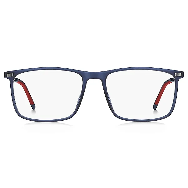 Armação de Óculos Tommy Hilfiger TH 2018 FLL - Azul 56