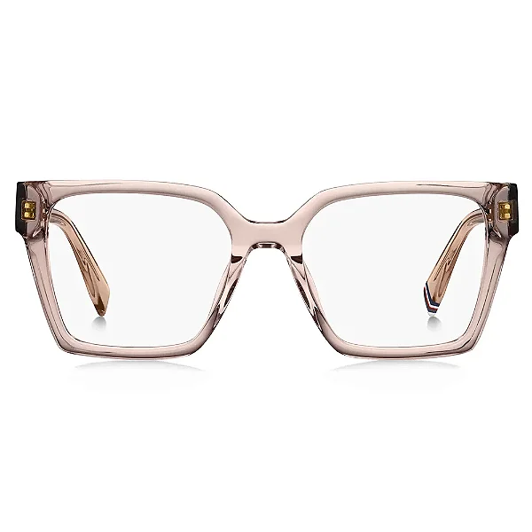 Armação de Óculos Tommy Hilfiger TH 2103 35J - Rosa Crystal 52
