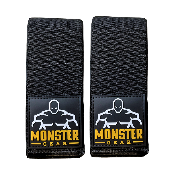 Faixa de Cotovelo Monster Gear Par - Preta