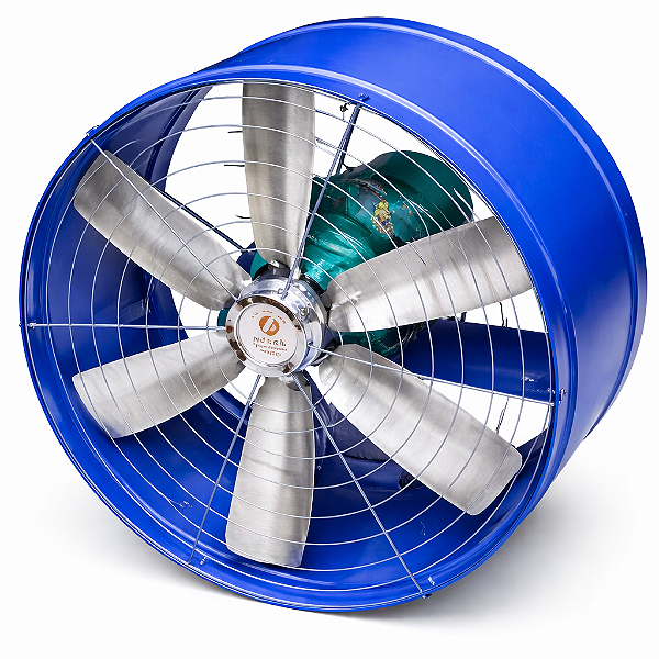 Exaustor Axial 30cm Industrial trifásico com Motor WEG IP44 – Alta Vazão e Durabilidade