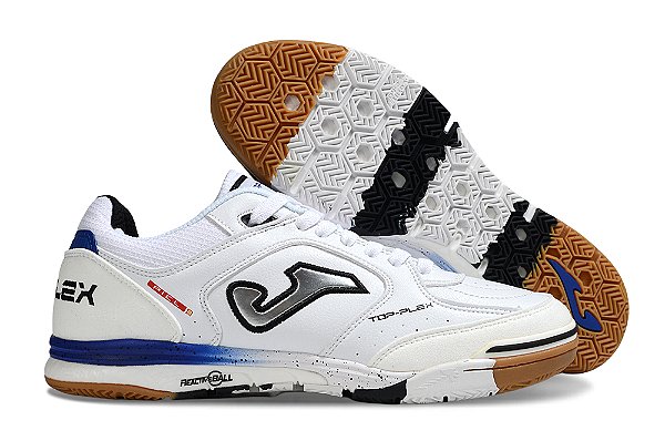 Chuteira Joma Top Flex Rebound Futsal Branca