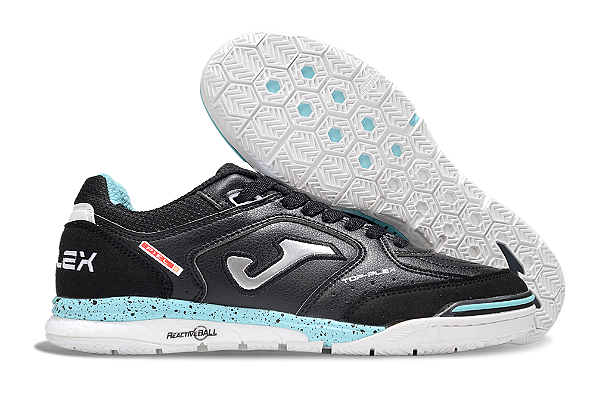 Chuteira Joma Top Flex Rebound Futsal Preta