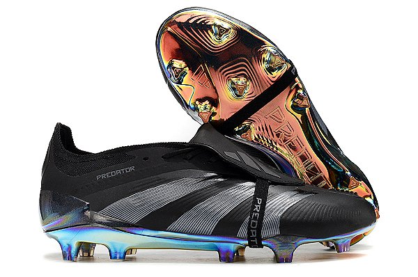 Chuteira Adidas Predator Elite Campo Preta