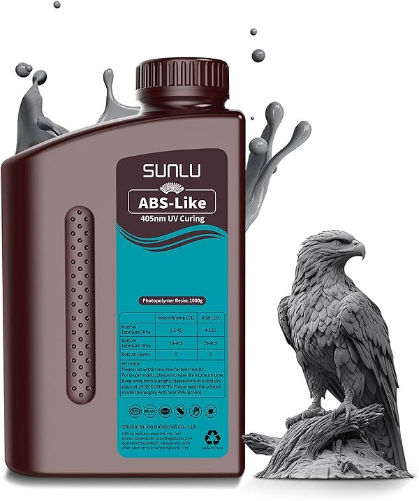 Resina Abs-like Sunlu Uv 405nm Impresoras 3d Lcd Sla