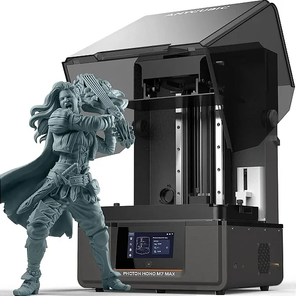 Impressora 3D Anycubic Photon Mono M7 Max Resina 7K 14.7L