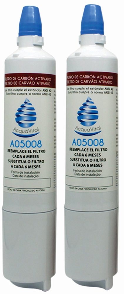 KIT 2 Filtros Compatíveis Geladeiras 5231ja2006a Gr-g267atba