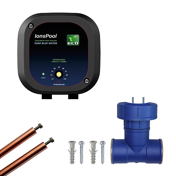 Ionizador Ionspool Para Piscinas Até 100 Mil Litros 100m³