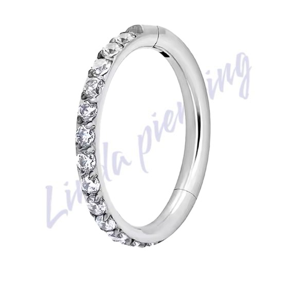 Argola Segmento Articulado Titânio Zircôrnia 1.2x6