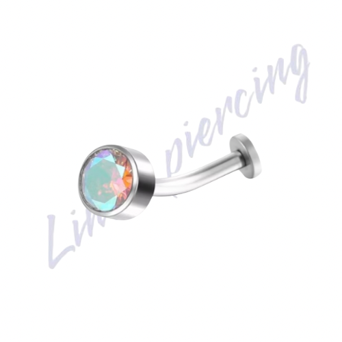 Banana Floating Titânio Zircônia Furt cor