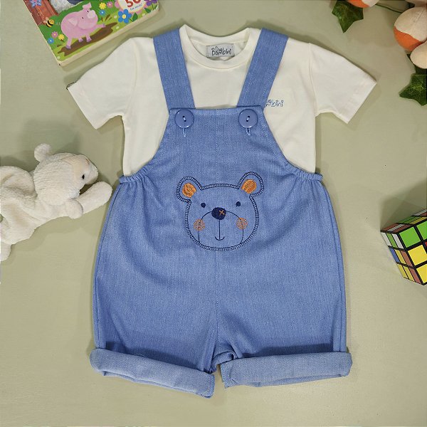 Salopete Due Bambini Inacio Azul