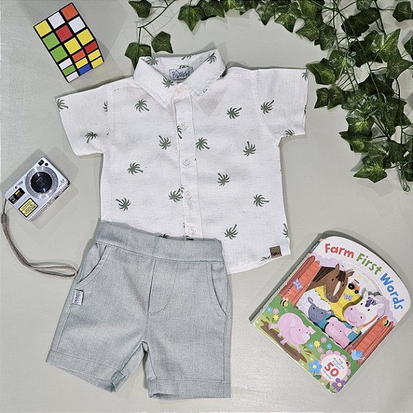 Conjunto Due Bambini Giovani Verde