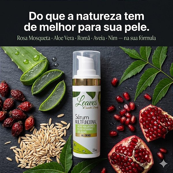 Sérum Multifuncional All Skins Leaves