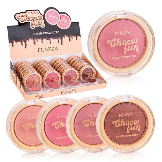 Blush Compacto Choco Fun - Fenzza