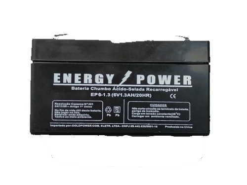 Bateria Balança Toledo Prix 3 Fit / Plus - 6v1.3ah Com Nf