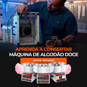 Curso Profissional de Manutenção de Máquinas de Algodão Doce