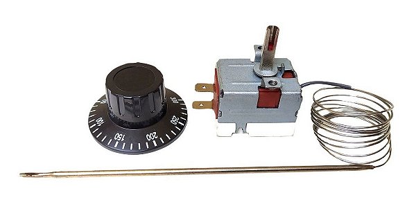 Termostato 50/300° 30a sem bucha 110/220v