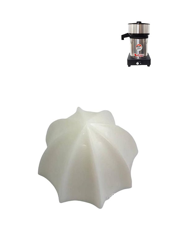 Castanha Espremedor Laranja Vitalex/Fak 1/2 Lua - Furo 10mm