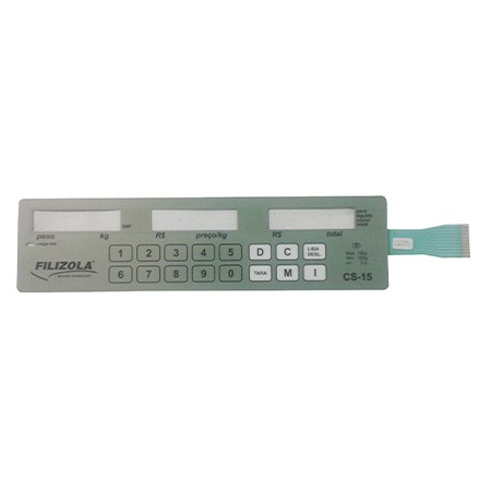 Teclado Cs 15 Prata FILIZOLA