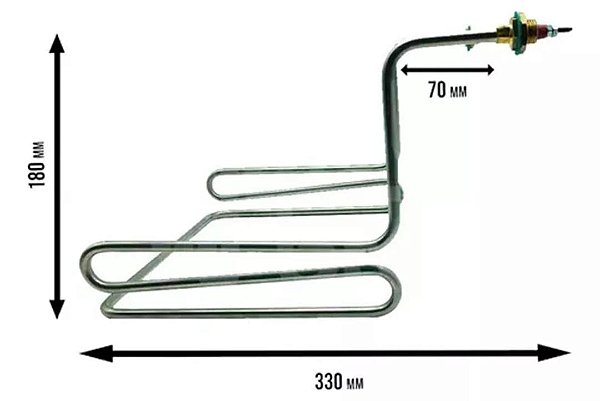Resistência Elétrica  externa croydon fritadeira  3000  220v
