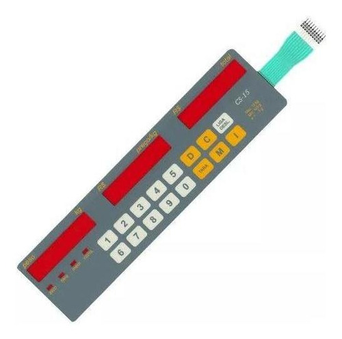 Teclado Filizola Cs15 Led Cinza