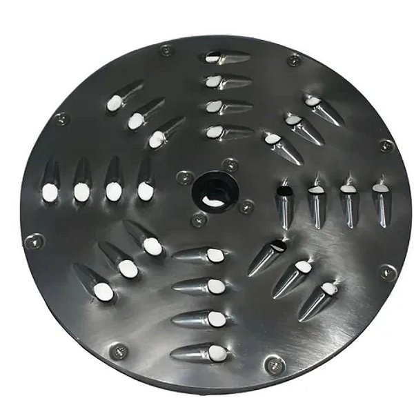 Disco Base Desfiador 8mm Ralador Alimentos Metvisa Rda 20cm