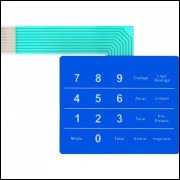 Teclado Prix 3 Azul Mod. Novo