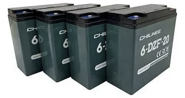 Kit 5 Bateria 12v 20ah