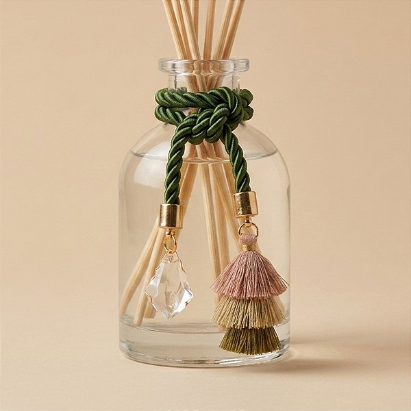Cordão Decorativo - Verde Pompom Triplo - 32cm - 1 unidade - Rizzo