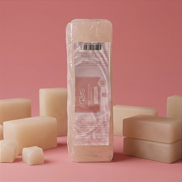 Base Neutra Sabão Glicerinado Transparente - 1kg - 1 unidade - Rizzo