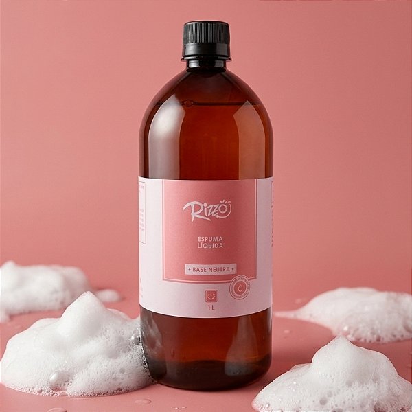 Base Neutra Espuma Líquida - 1L  - 1 unidade - Rizzo