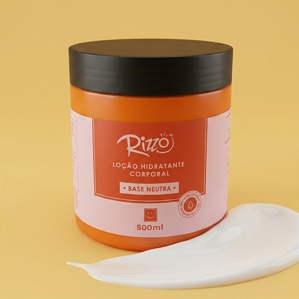 Base Neutra Hidratante Corporal - 500ml - 1 unidade - Rizzo