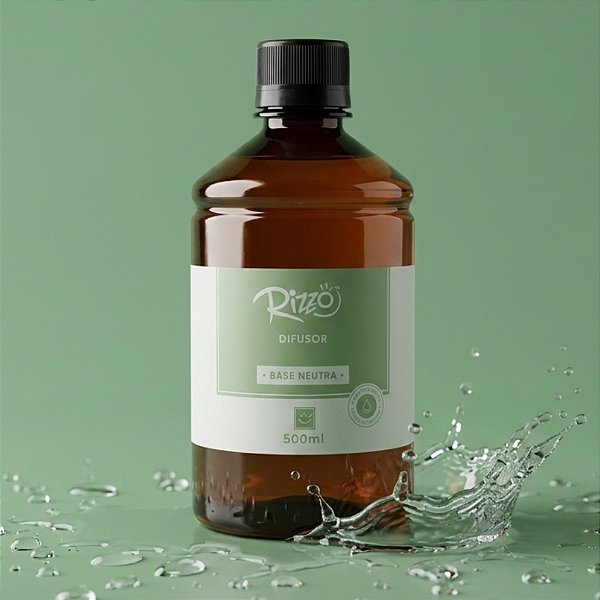 Base Neutra Difusor e Aromatizador - 500ml - 1 unidade - Rizzo