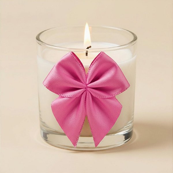 Lacinho de Fita de Cetim Rosa Bebe 38mm - 7,6cm - Cor 310 - 6 unidades - Progresso - Rizzo