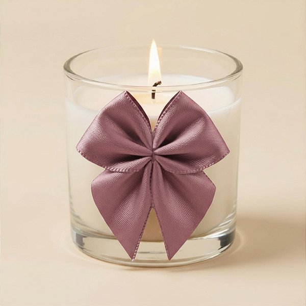 Lacinho de Fita de Cetim Rosa Escuro 38mm - 7,6cm - Cor 240 - 6 unidades - Progresso - Rizzo